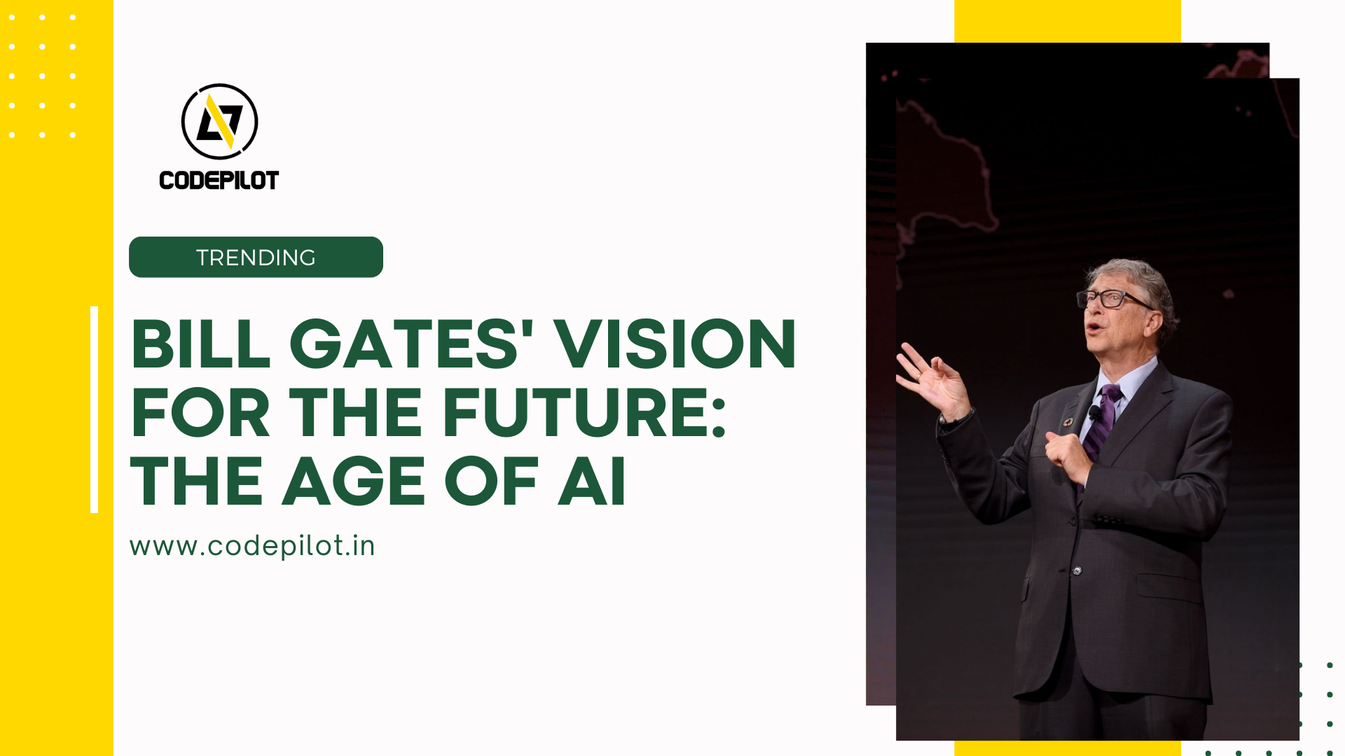 Bill Gates' Vision for the Future: The Age of AI and Its Potential Impact on Society