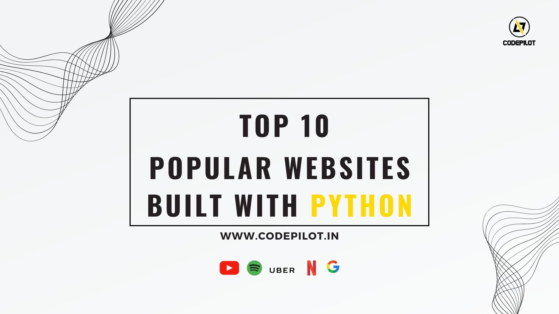 Python's Impact: Top 10 Popular  Websites Built with Python
